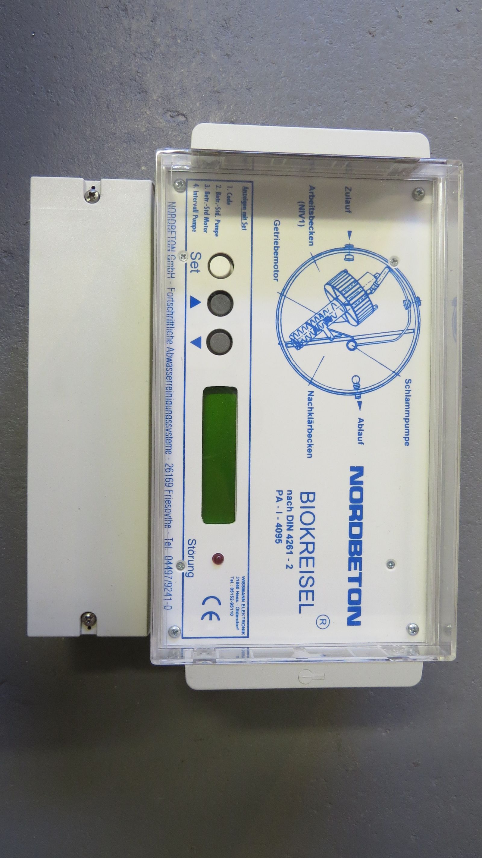 Nordbeton Kleinkläranlagen-Steuergerät – Reparatur